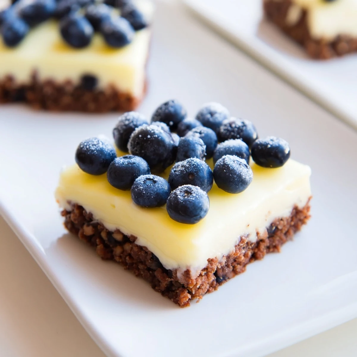 Decadent Lemon Curd Blueberry