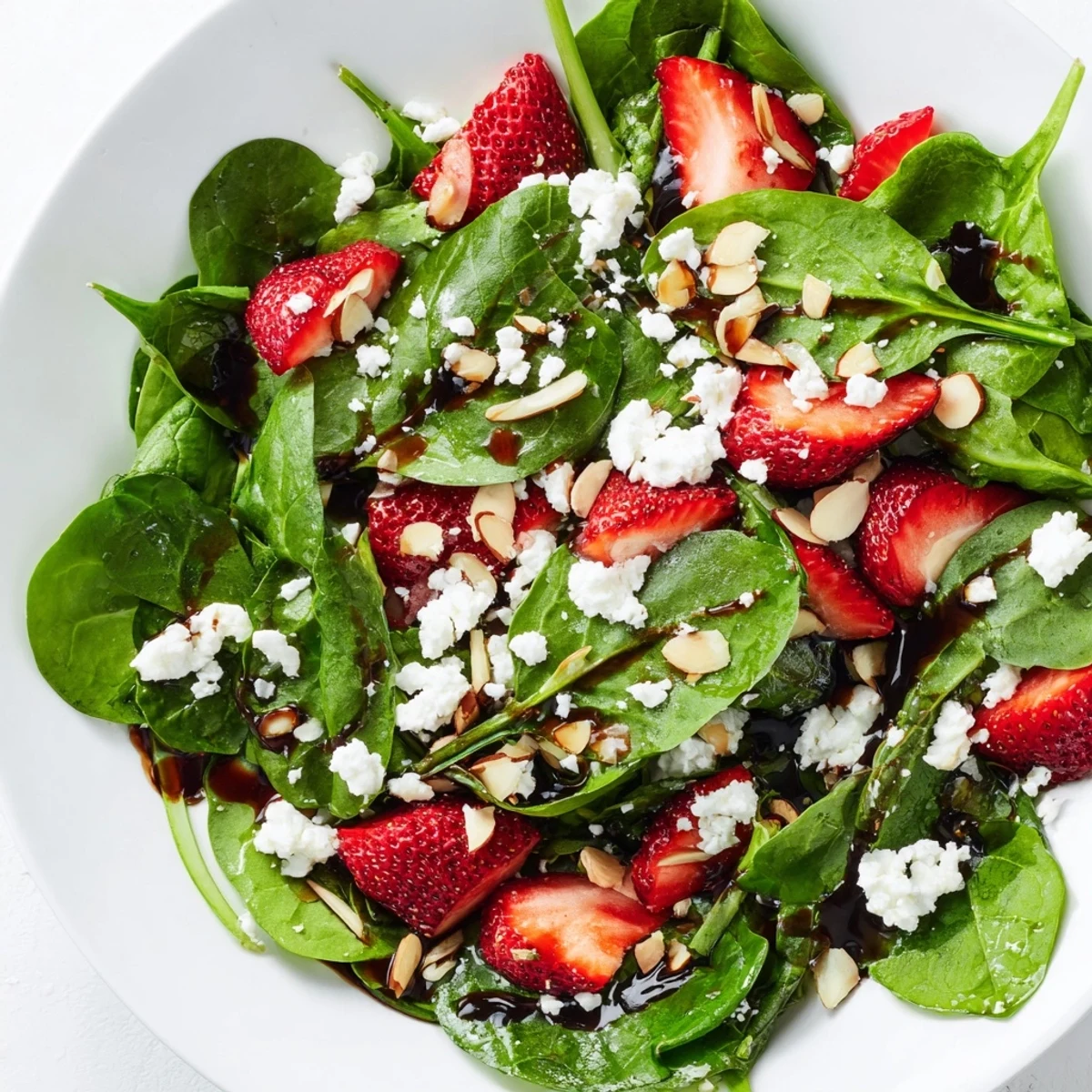 Strawberry Spinach Salad Delight