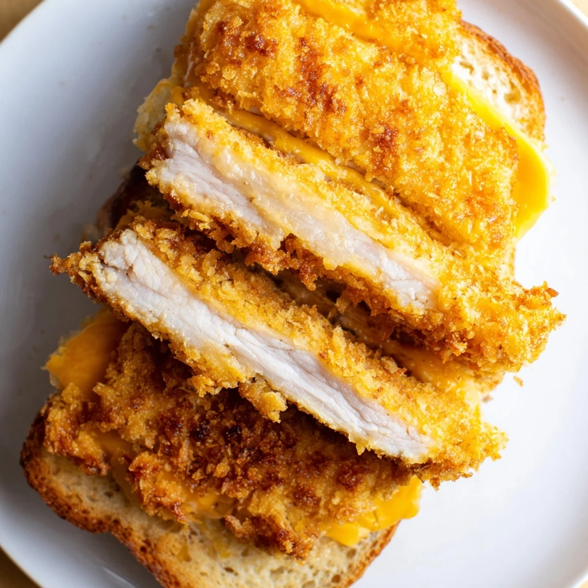 Crispy Panko Pork Chop Cheese