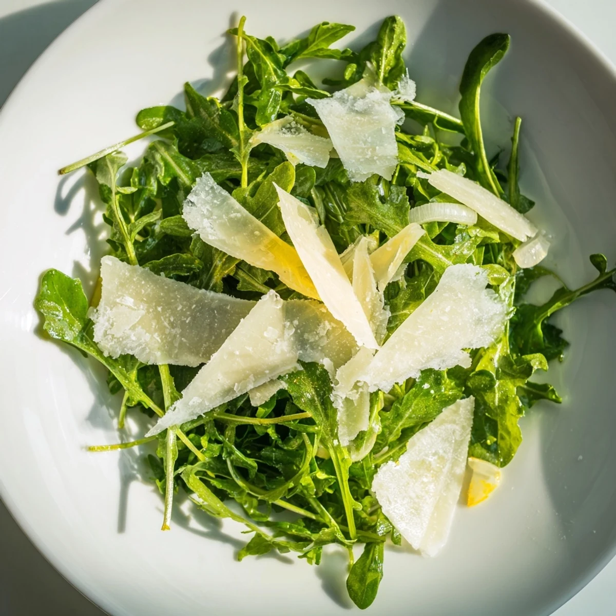 Arugula Lemon Dressing Salad