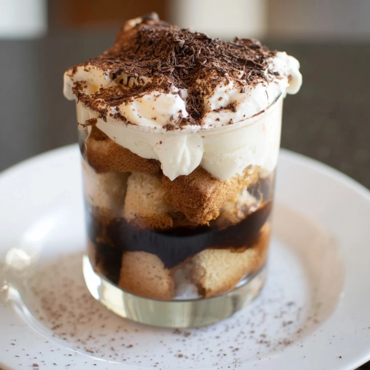 Creamy layers of mascarpone and espresso-soaked biscuits make these decadent Tiramisu Shots a delightful treat.