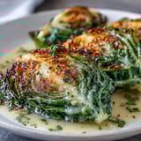 Herby Cabbage in Parmesan Broth