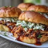 Pulled BBQ Chicken Sandwiches
