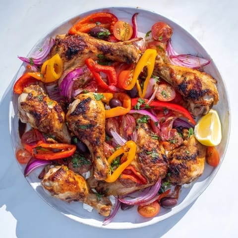 Easy Sheet Pan Greek Chicken