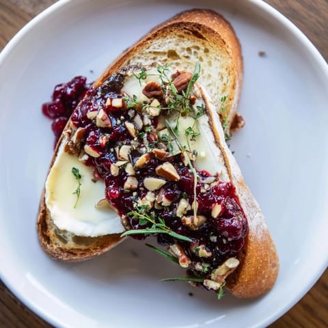 Festive Holiday Cranberry Brie