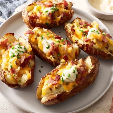 Crispy Air-Fryer Potato Skins