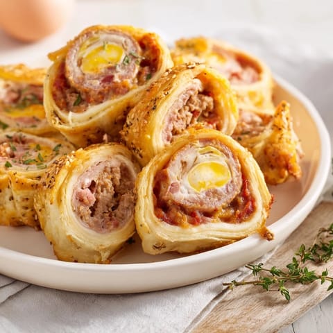 Homemade Savory Sausage Rolls