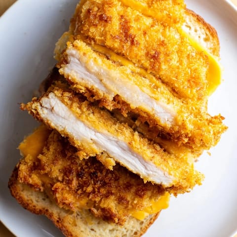 Crispy Panko Pork Chop Cheese