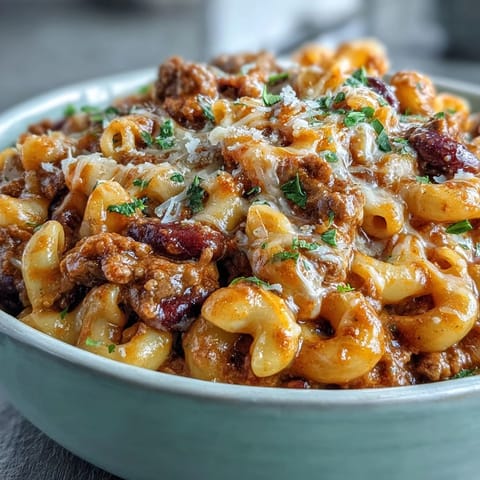 One-Pan High Protein Chili Mac