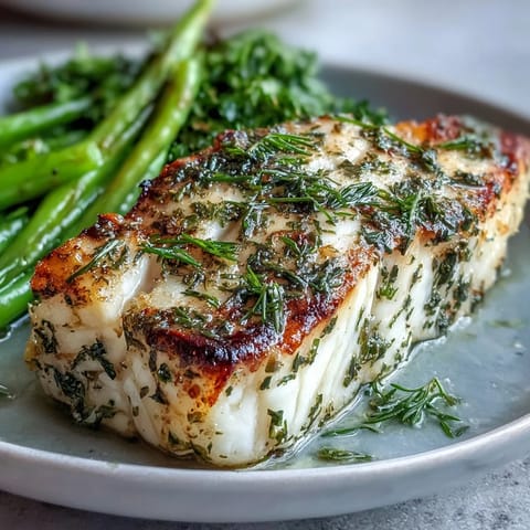 Baked tilapia with fresh lemon and herbs, served with crisp, tender asparagus for a light meal.  