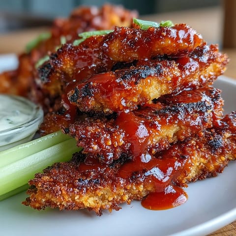 Keto Buffalo Chicken Tenders