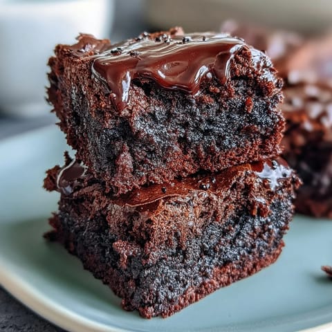 Black Sesame Brownie