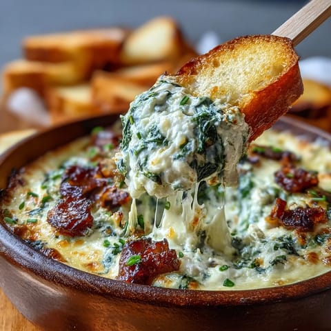 Spinach Artichoke Dip Bowl