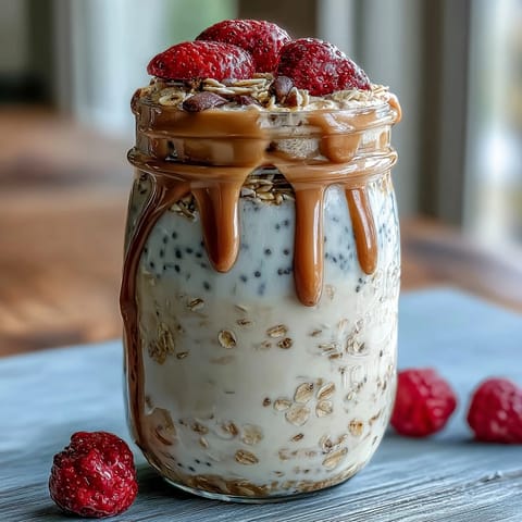 Healthy Easy Overnight Oats
