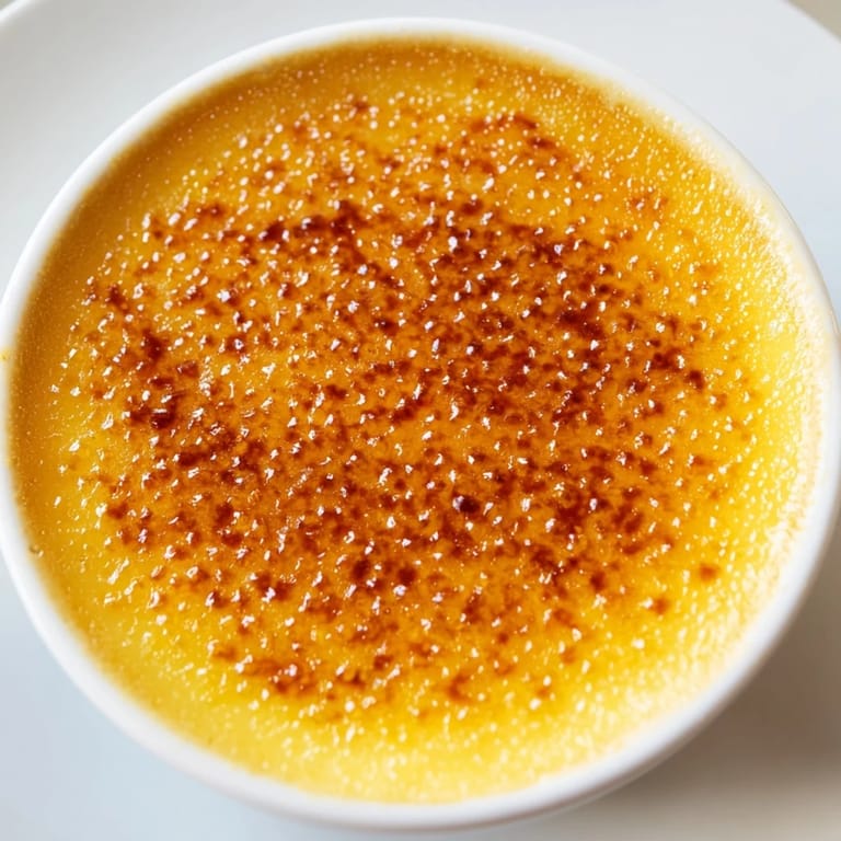 Rich, decadent 3-Ingredient Crème Brûlée, served in ramekins, boasting a perfectly caramelized sugar crust.