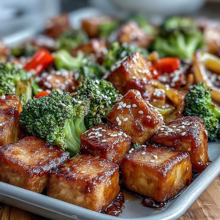 Easy one-pan vegan teriyaki tofu stir-fry with colorful veggies and rich glaze, perfect for quick weeknight dinners.  