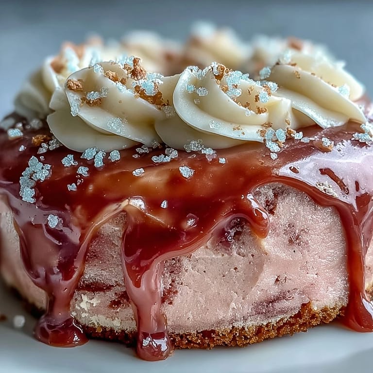 Luscious Rosé Velvet Cake: featuring a stunning gold pour, perfect for celebrations.